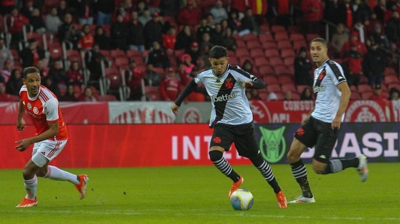 Vasco vence o Inter por 2 a 1 e estraga festa de reabertura do Beira-Rio