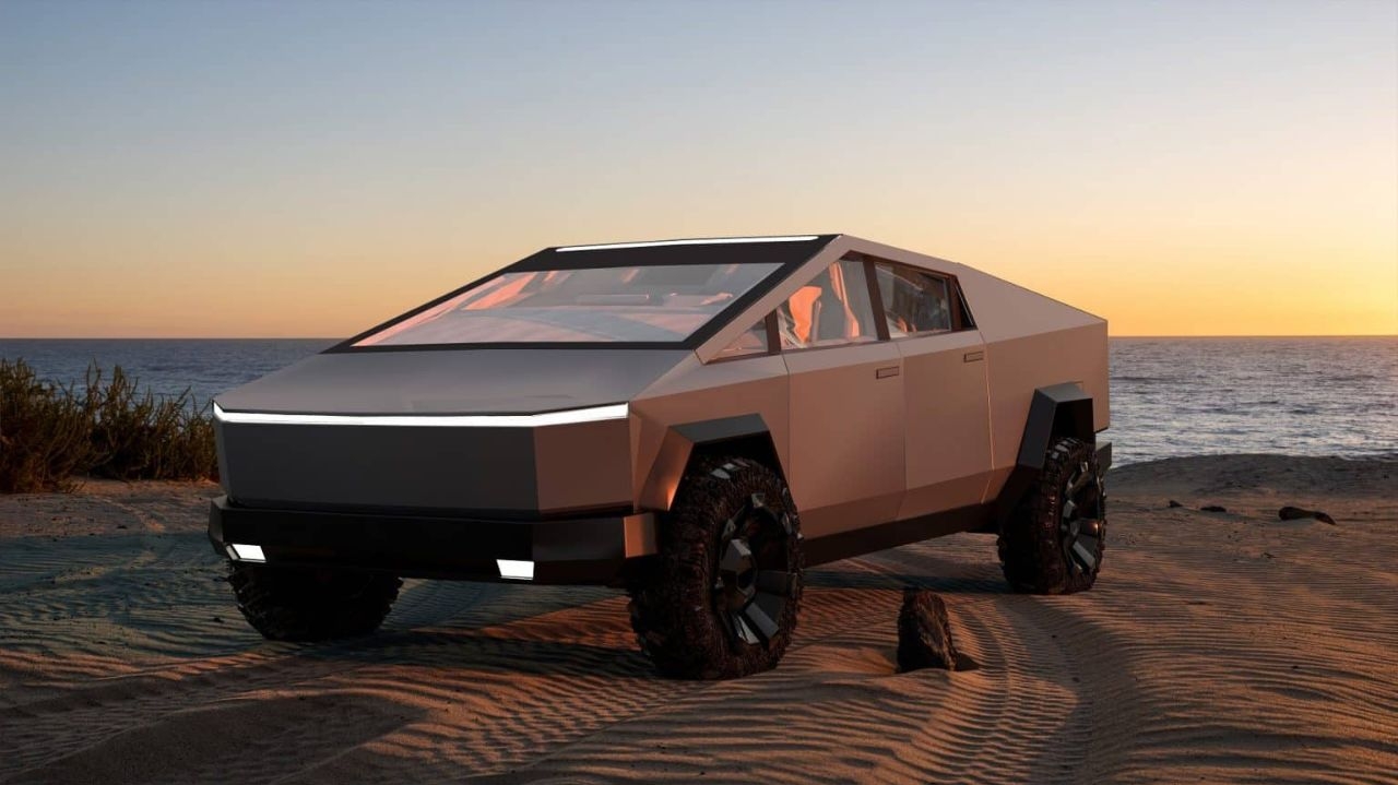 Carro indestrutível da Tesla capota e fica severamente danificado