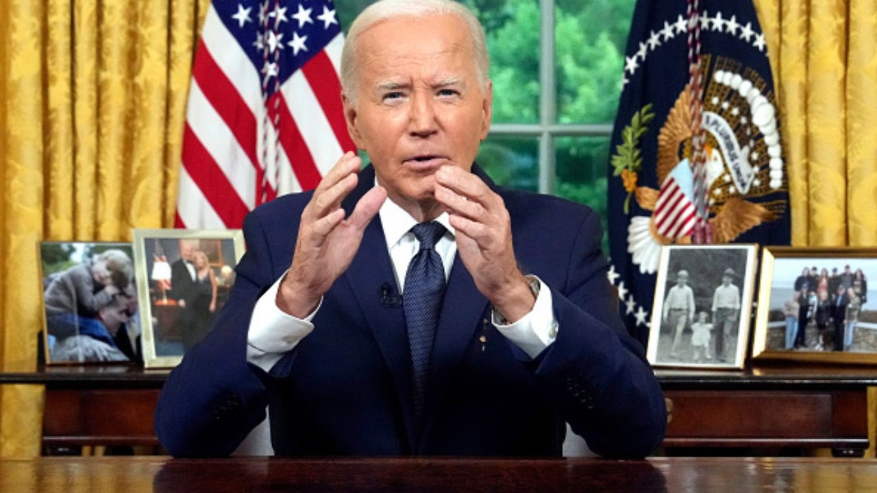 Biden assume erro na fala em que disse querer colocar “alvo” em Trump