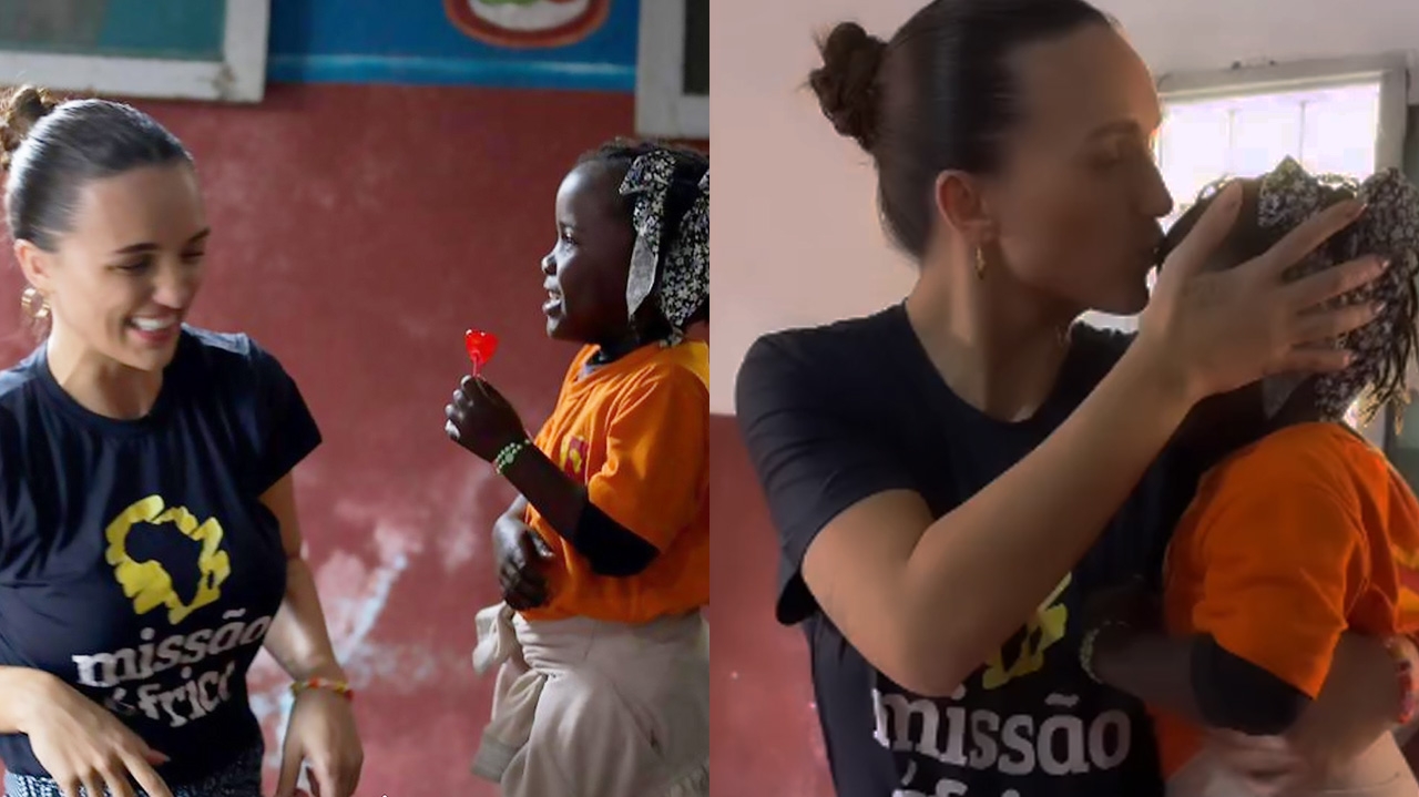 Rafa Kalimann compartilha momentos de ação humanitário na África