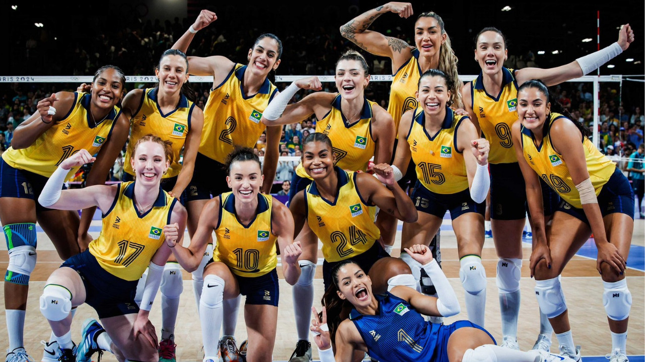 Brasil vence o Quênia na estreia do vôlei feminino nas Olimpíadas de Paris