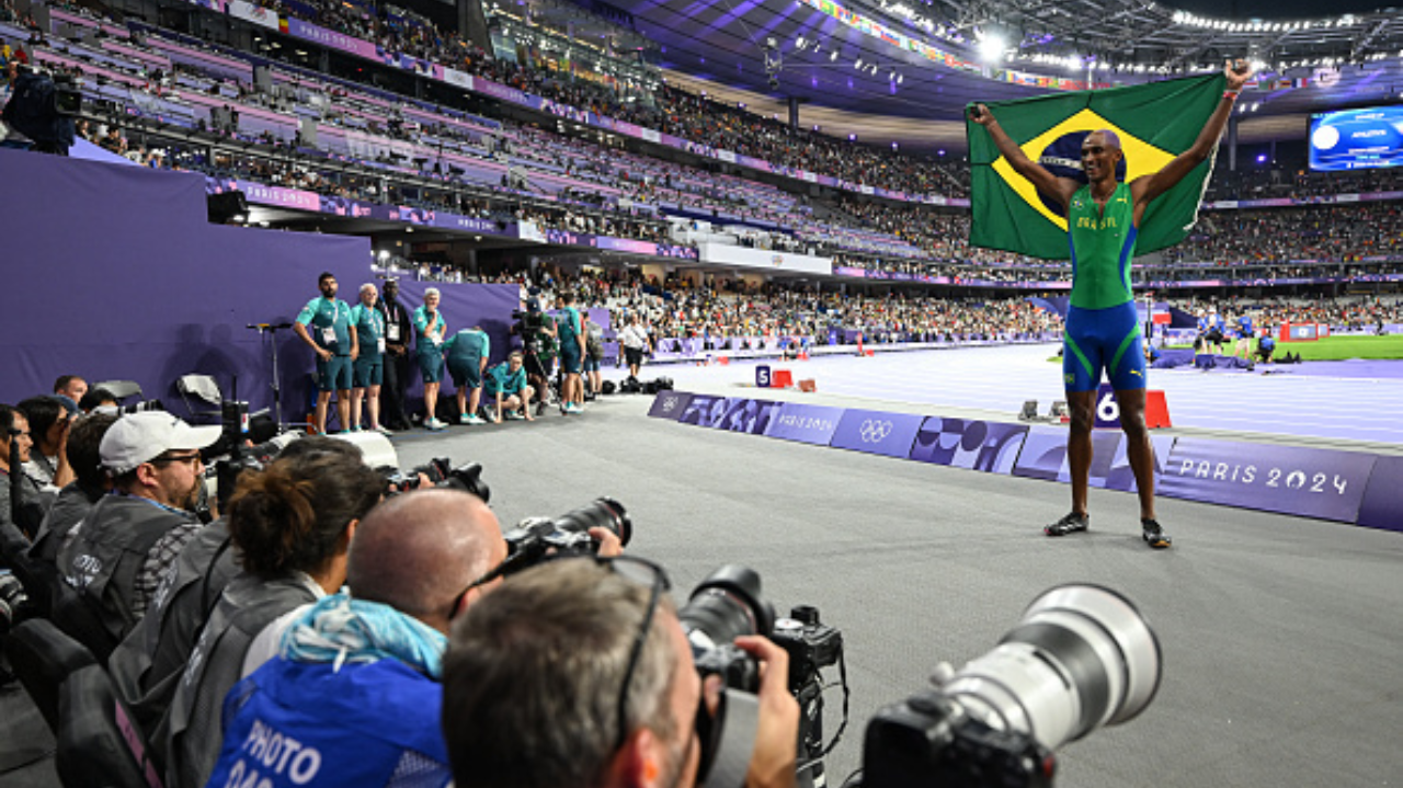 Piu é terceiro colocado e conquista o Bronze nos 400 metros com barreiras