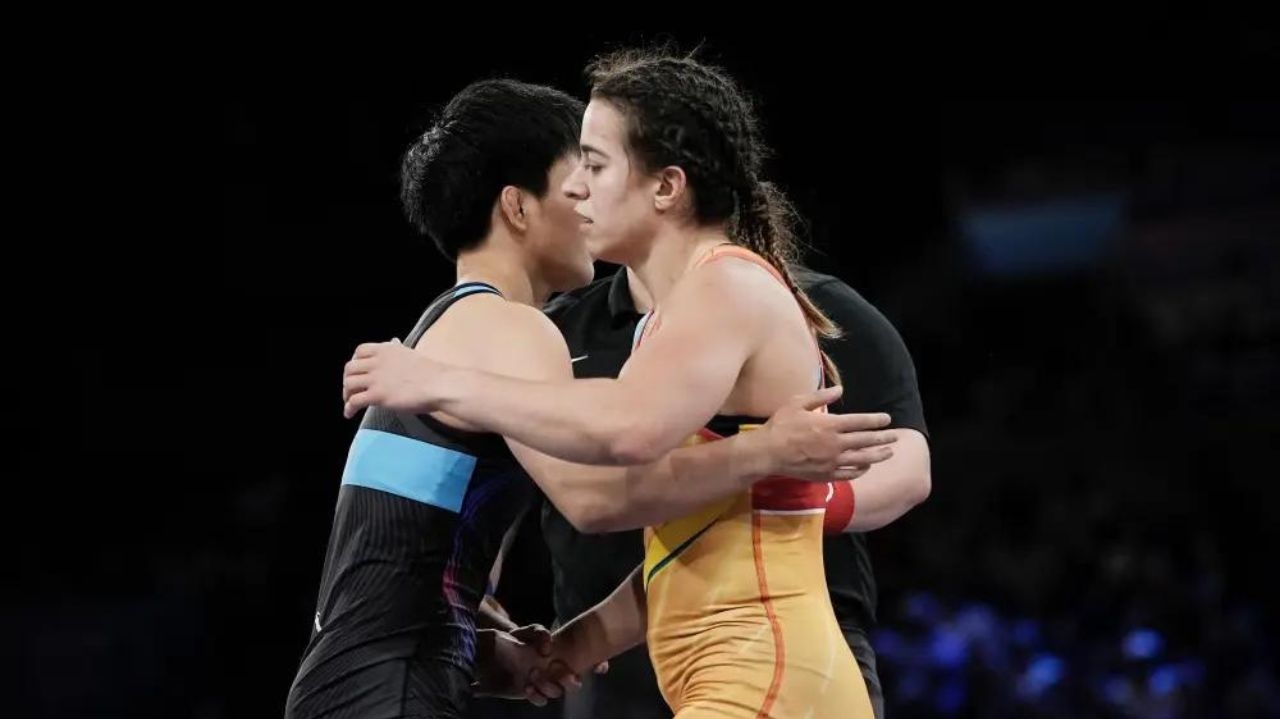 Giullia Penalber foi disputar bronze na repescagem, porém não ganha medalha