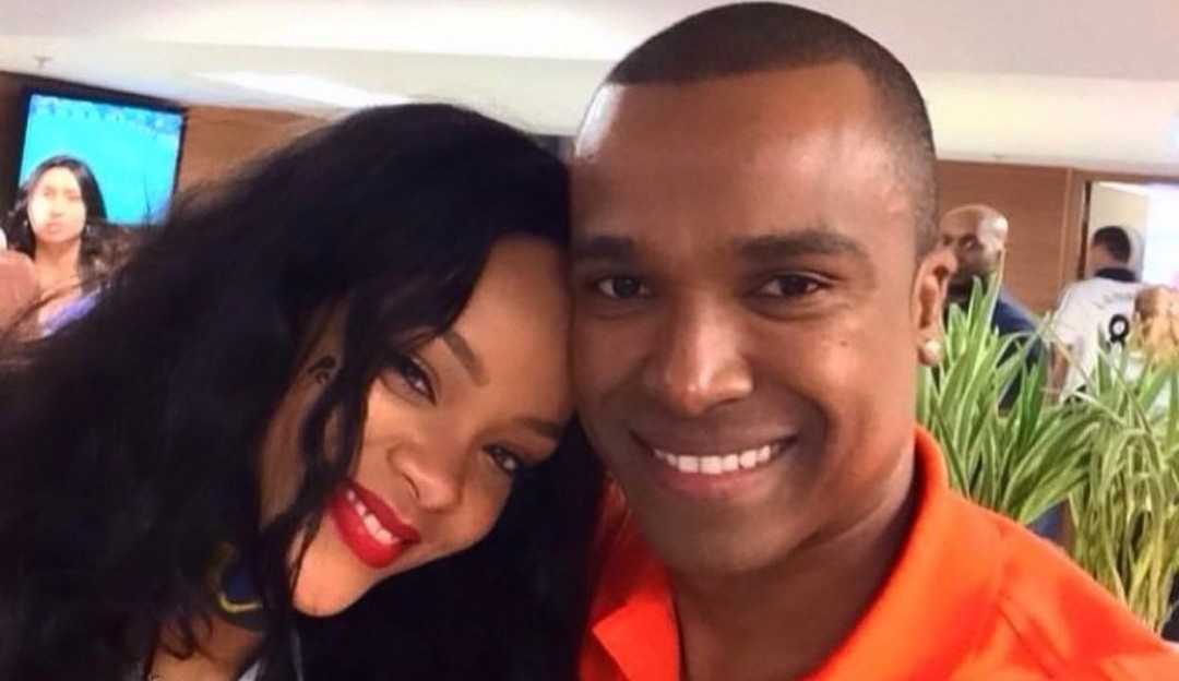 “/Recebi carinho”/ diz Alexandre Pires após lembrar de encontro com Rihanna em 2014