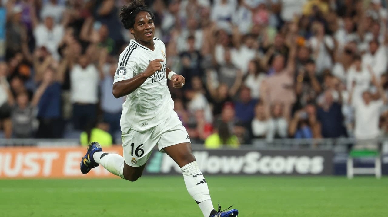 Endrick quebra recorde na Champions com gol histórico na estreia pelo Real Madrid
