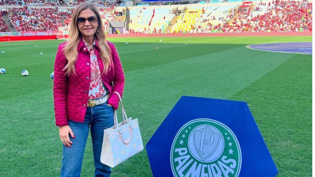 Leila Pereira fala sobre planejamento e futuro do elenco do Palmeiras