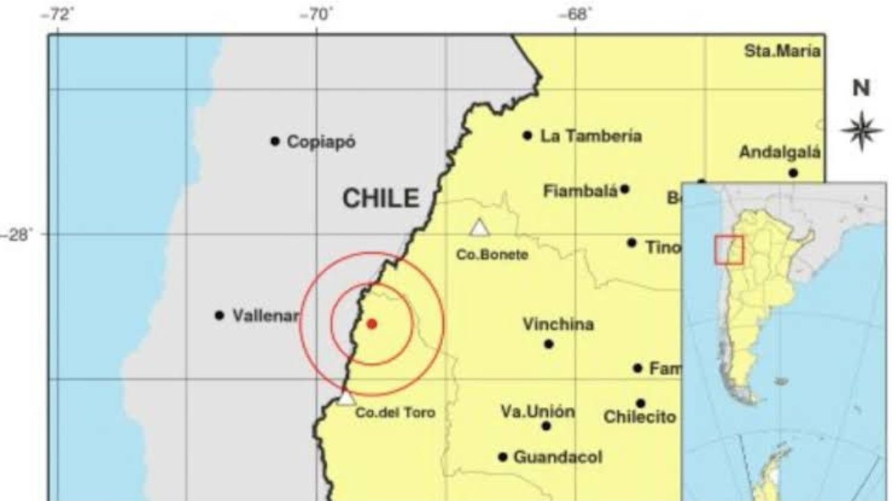 Tremor de 5,7 de magnitude sacode o noroeste da Argentina