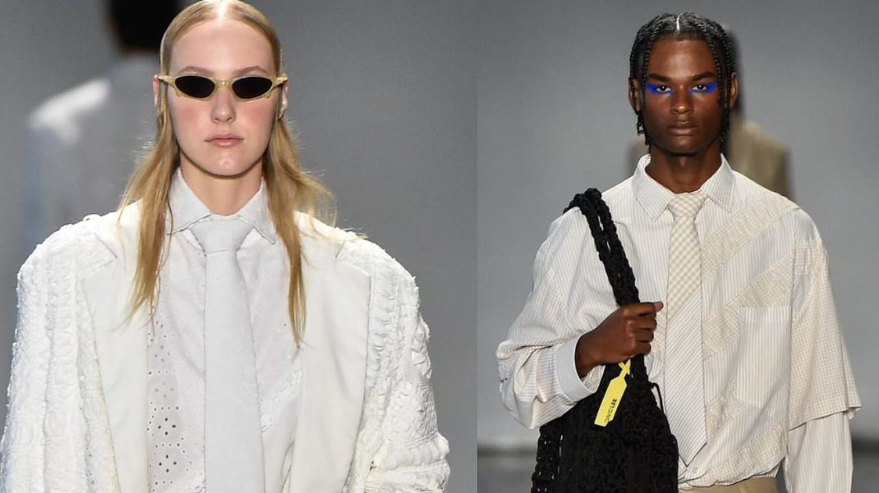 David Lee lança tendência com técnica de crochê no desfile São Paulo Fashion Week