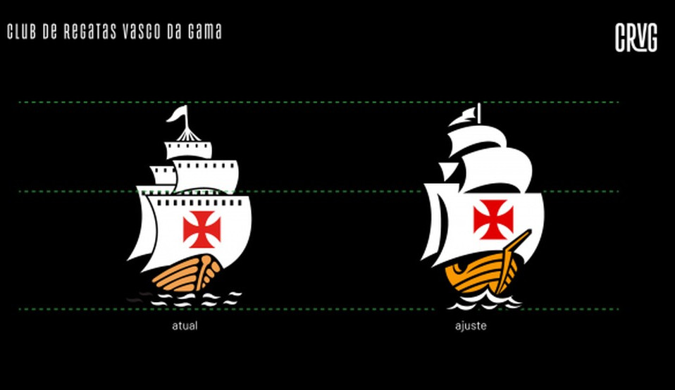 Venha conferir a nova identidade visual do Vasco