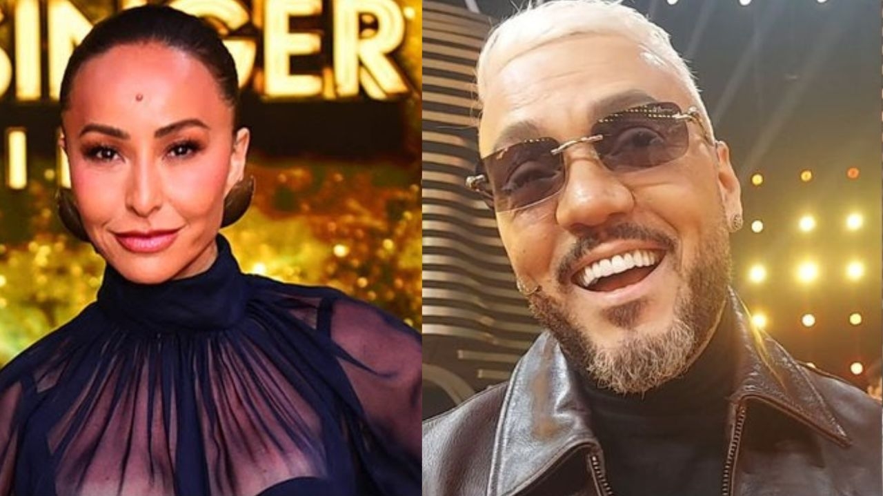 Sabrina Sato brinca com Belo em coletiva: “muita gente a fim dele”