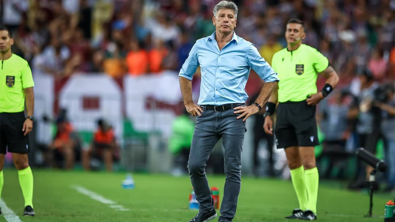 Renato Gaúcho garante permanência do Grêmio na Série A após empate no Brasileirão