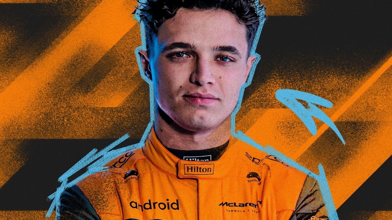 Norris leva pole position para McLaren seguido por Oscar Piastri