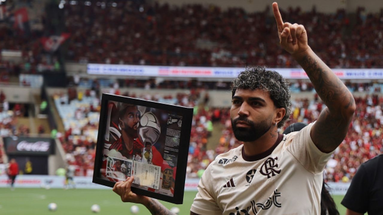 Gabigol faz seu último jogo e se despede do Flamengo