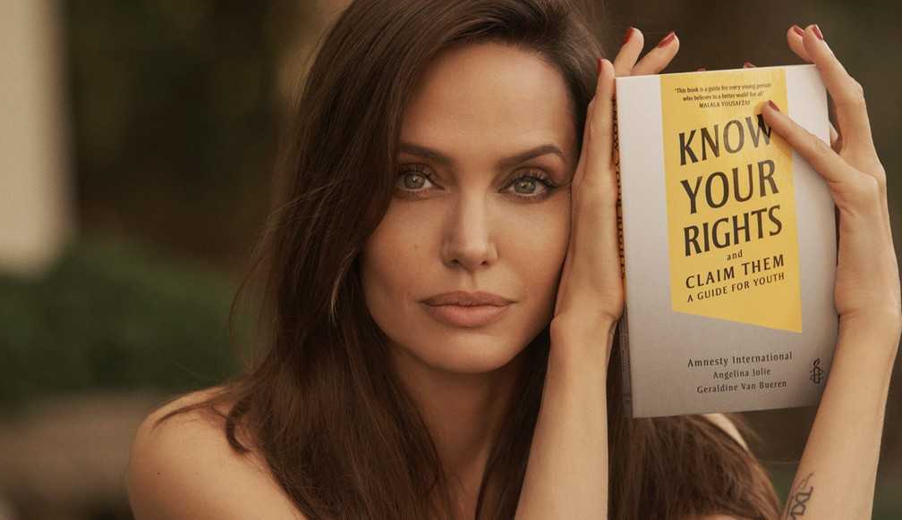 Angelina Jolie lança livro infantil sobre a luta por direitos