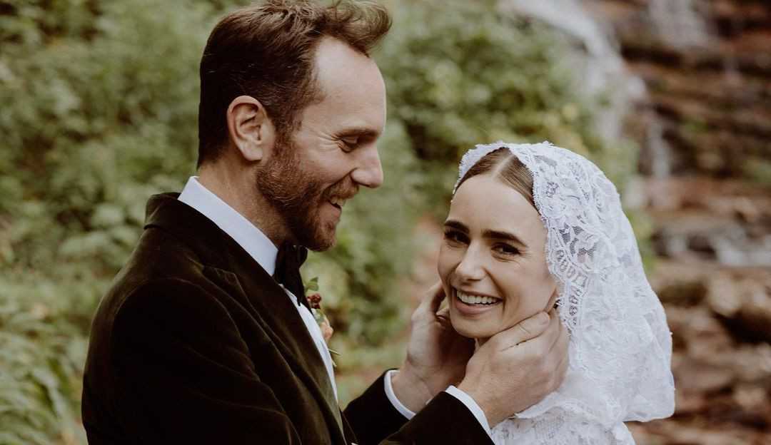 Lilly Collins e Charlie McDowell se casam secretamente no Colorado