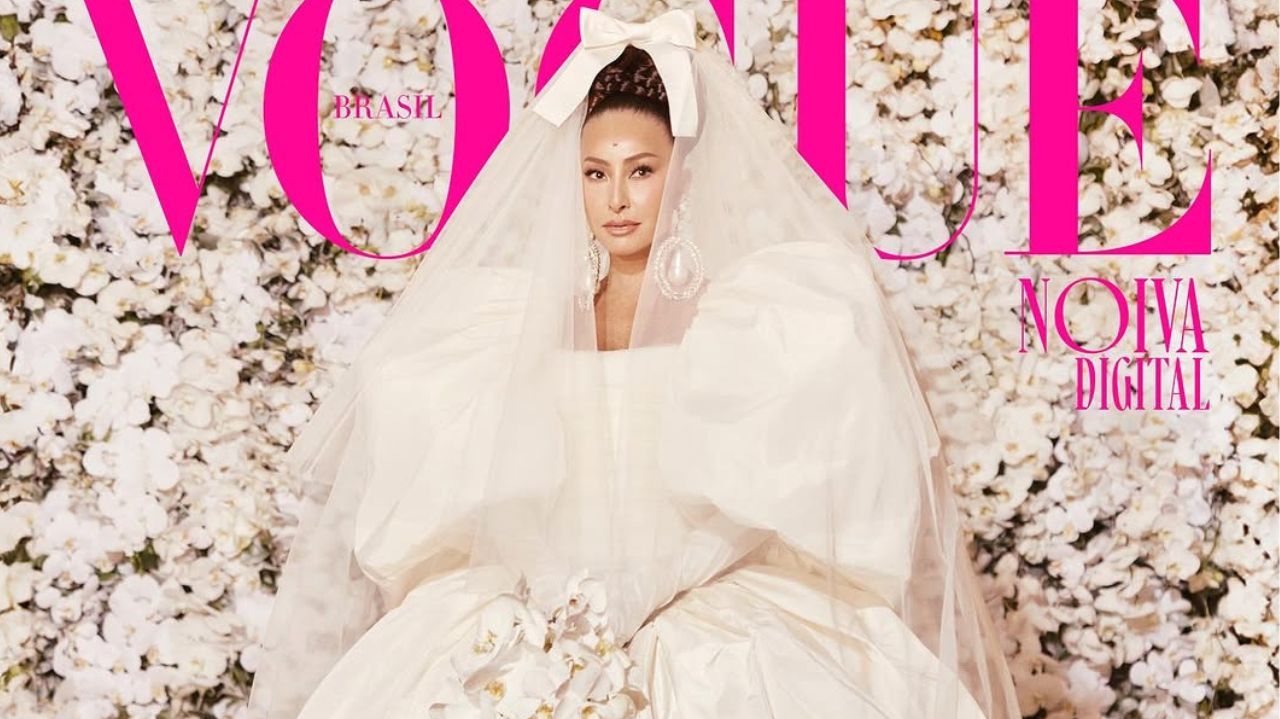 Sabrina Sato é destaque como capa da Vogue no dia de seu casamento