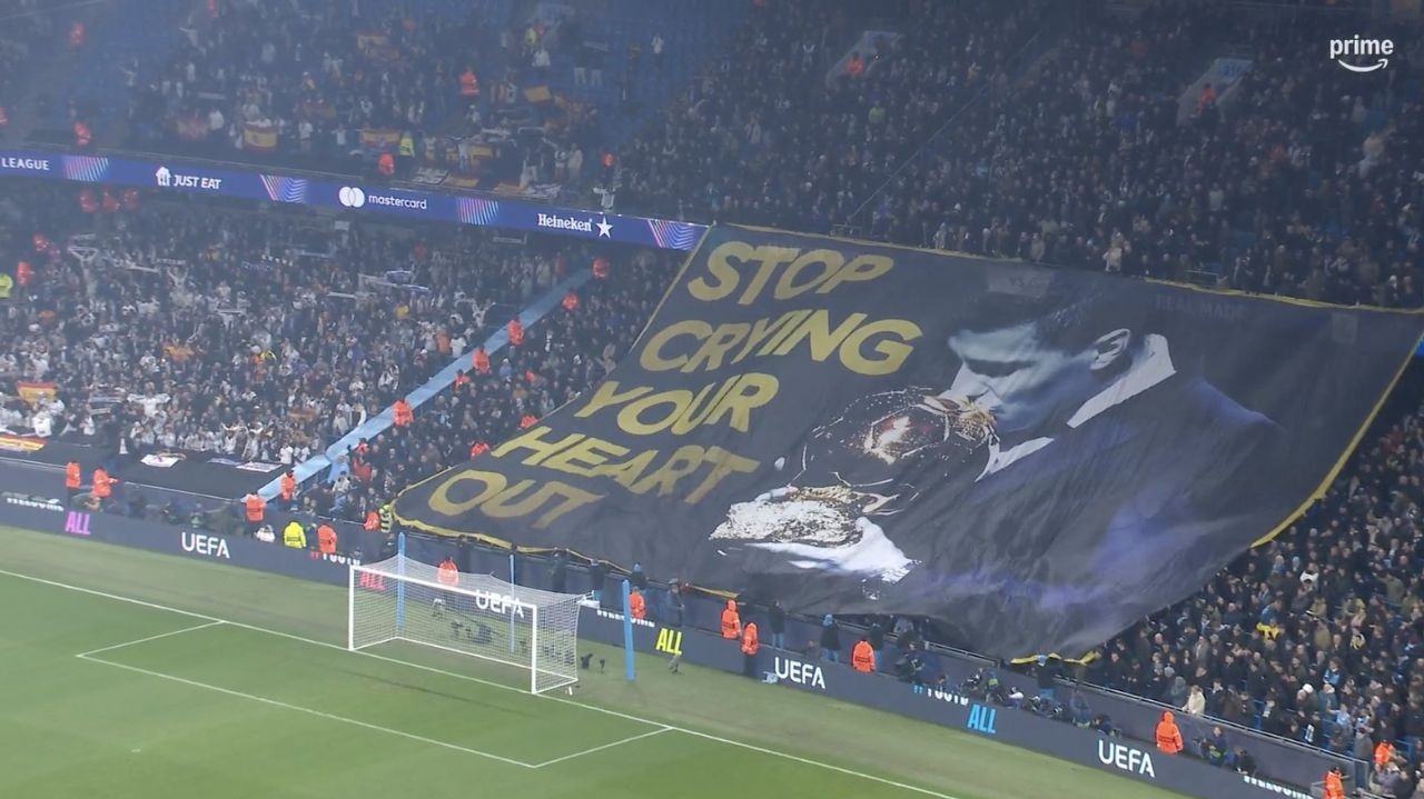 Torcida do Manchester City provoca Vinicius Junior antes do confronto