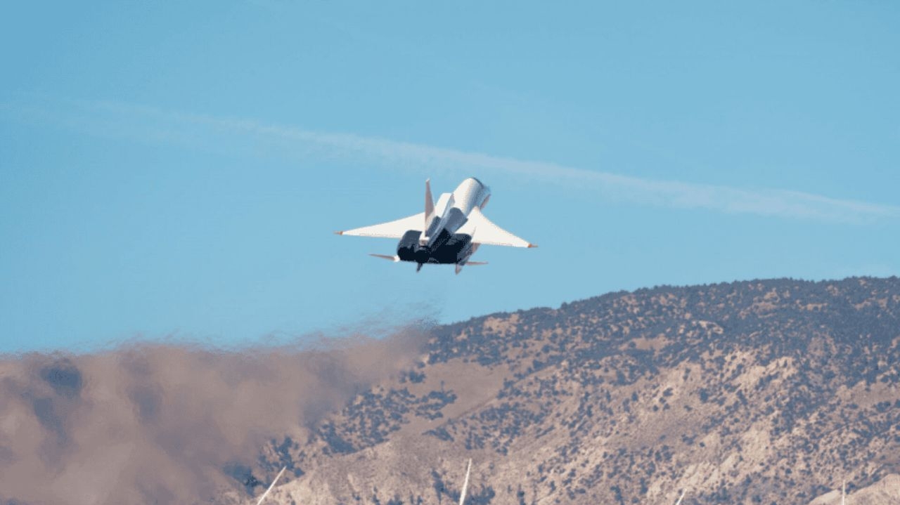 NASA fotografa jato civil que quebra a barreira do som