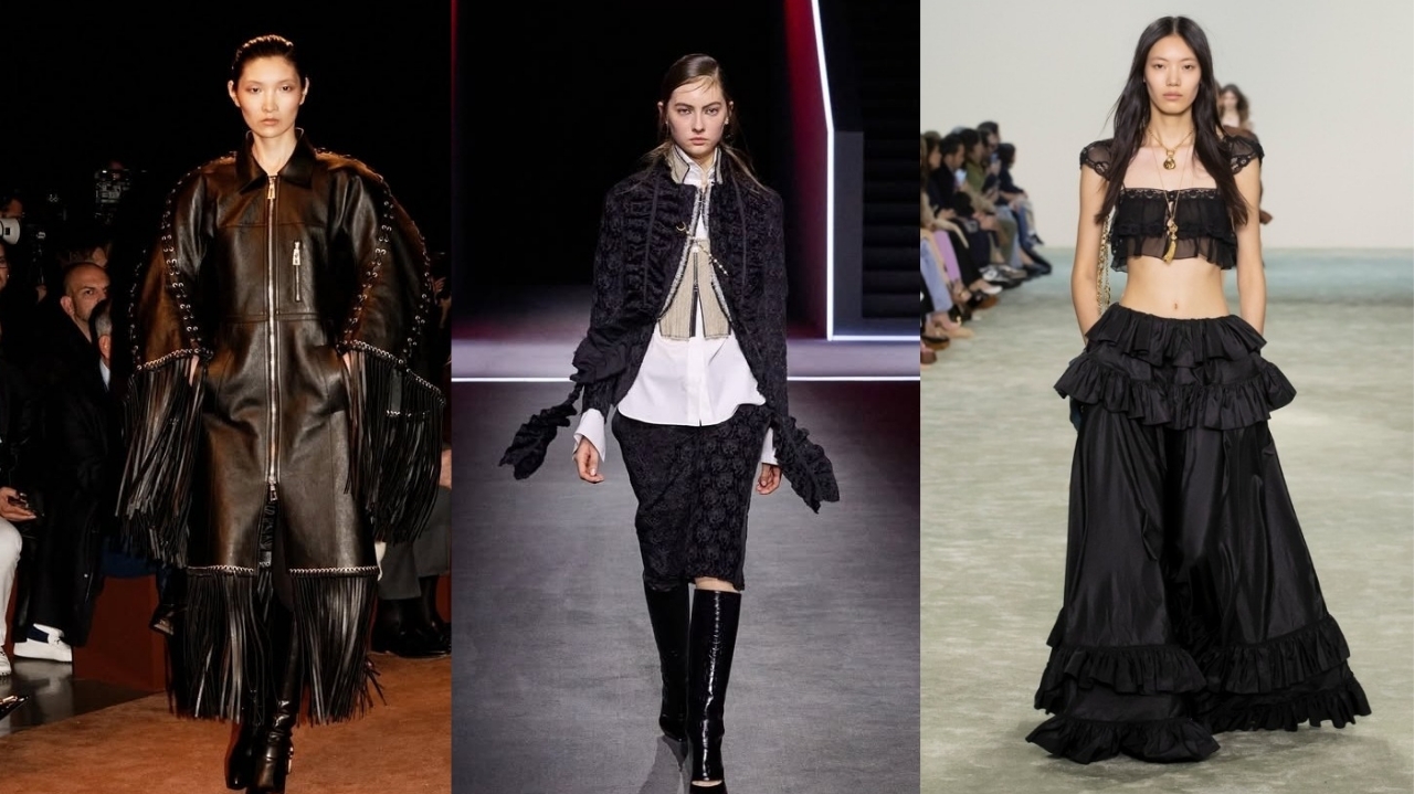 Tendência Western ganha vida nos desfiles do Fashion Week 2025