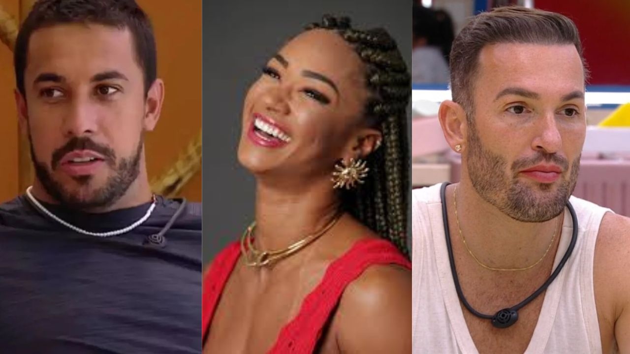 BBB 25: Maike, Aline e Diego formam o paredão desta semana