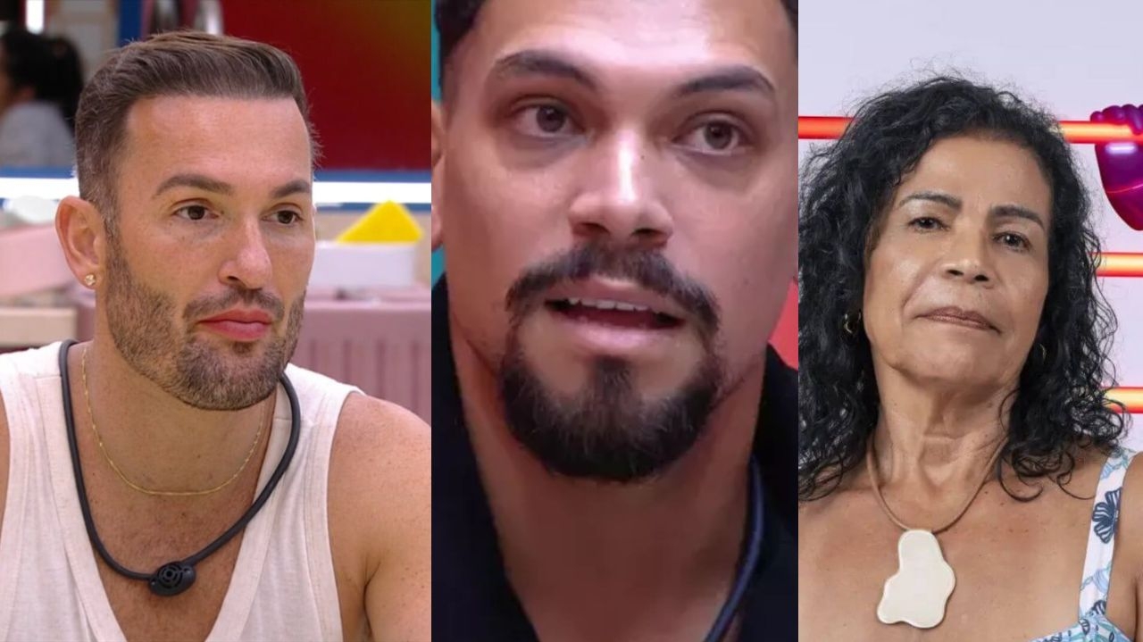 BBB 25: Diego Hypolito,Vinicius e Vilma formam mais um paredão do BBB 25