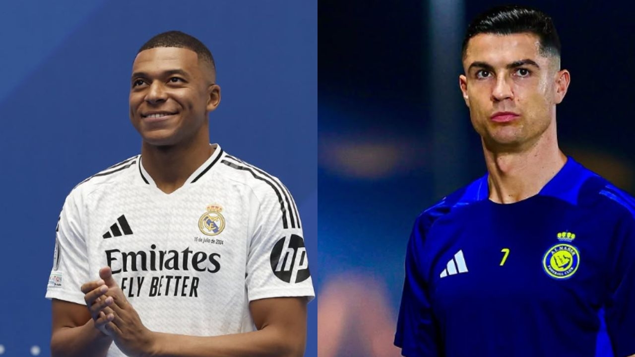 Mbappé supera seu ídolo Cristiano Ronaldo, lenda do Real Madrid