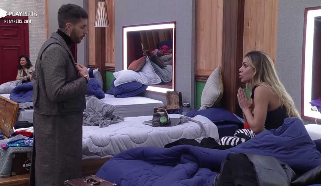Gui manda recado para Erika e gera climão em “/A Fazenda 13″/