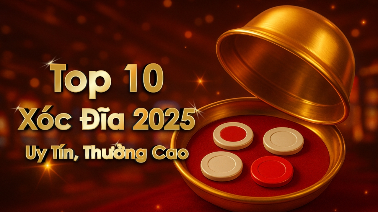 Đánh giá 10 Xóc Đĩa Online 2025 – Uy Tín, Thưởng Cao, Rút Nhanh