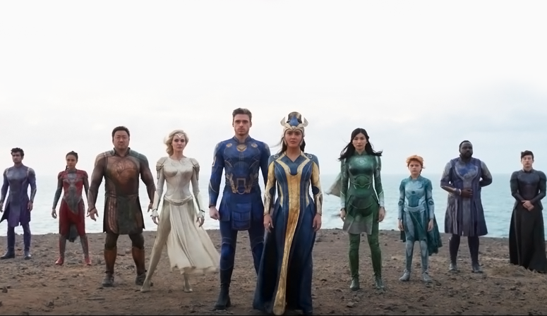 Primeiras reações de “/Os Eternos”/ fazem “/arco dos Vingadores parecer minúsculo”/ para críticos
