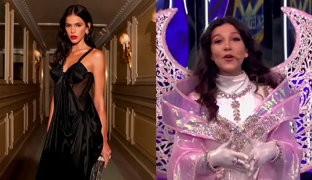 Bruna Marquezine comemora vitória de Priscilla Alcantara