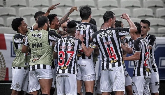 Atlético-MG vence o Fortaleza por 2 a 1 e está na final da Copa do Brasil