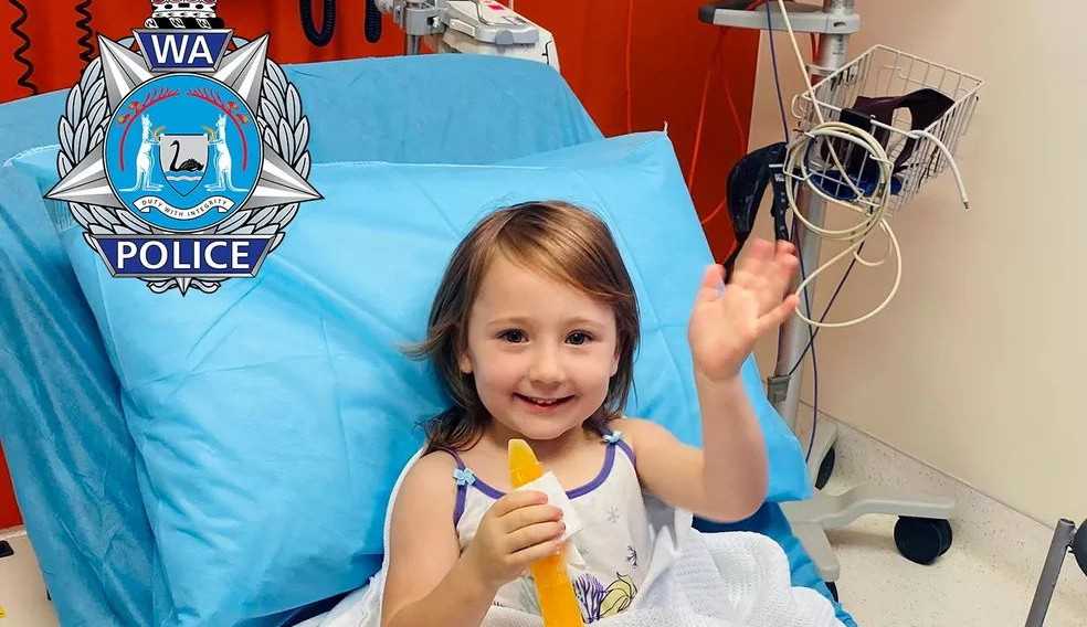 Cleo Smith de 4 anos, foi encontrada após 18 dias desaparecida na Austrália