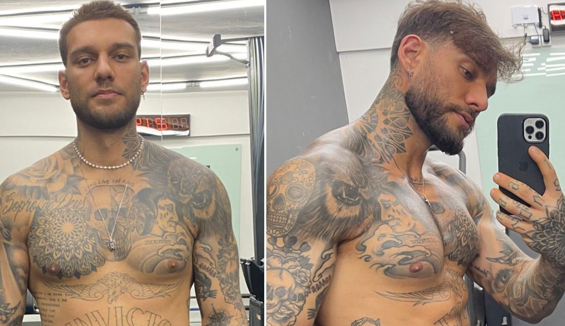 Lucas Lucco apresenta mudança depois de 8 meses de treino e dieta
