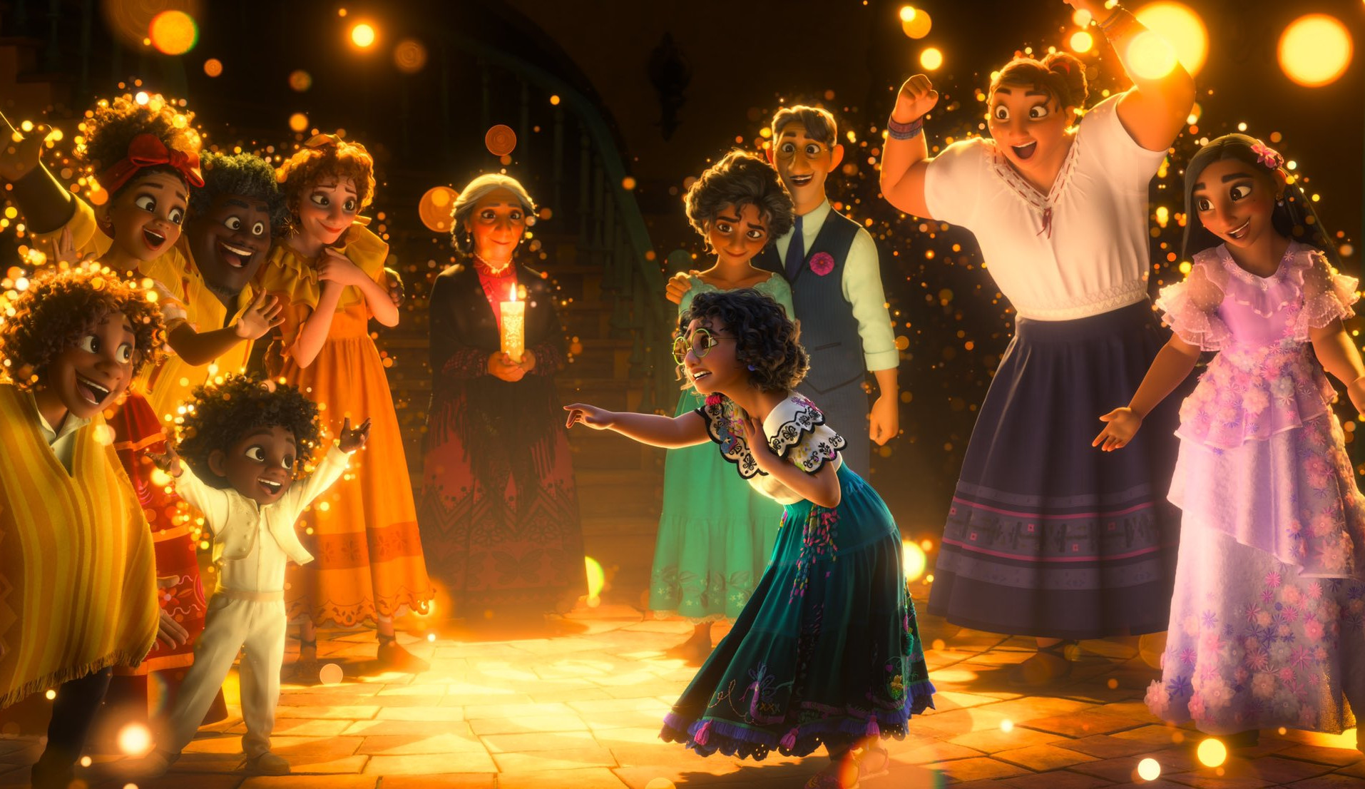 Animação “/Encanto”/, da Disney, ganha novo clipe mostrando poderes da família Madrigal