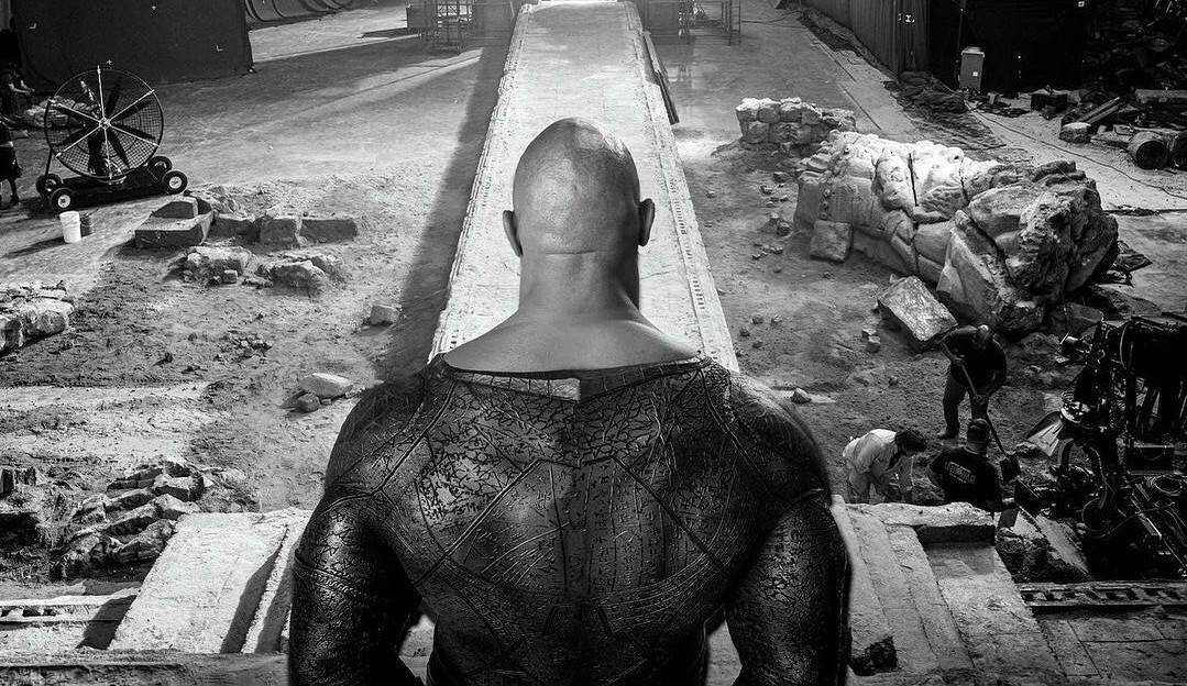 Dwayne Johnson diz estar insatisfeito com a primeira versão de “/Adão Negro”/