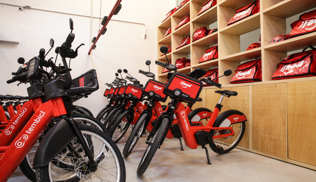 iFood e Tembici expandem parceria de ciclocentregas