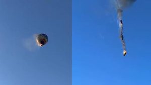 Balão cai em Santa Catarina e provoca morte de oito pessoas