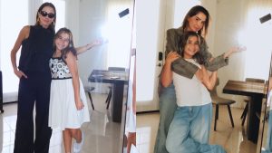 Tal mãe, tal filha: Deborah Secco encanta ao combinar looks com Maria Flor