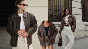 Jaqueta marrom se destaca nos looks de inverno