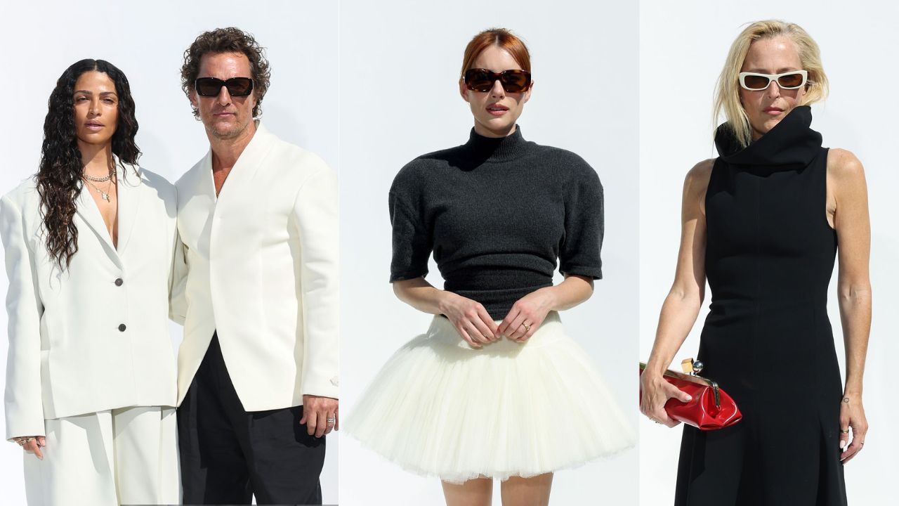 Celebridades vão ao desfile de Jacquemus / (Fotos/Reprodução/Pascal Le Segretain/Getty Images)