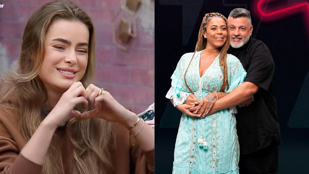 Rayanne e o casal Carol e André | Foto 1: Reprodução/Instagram/@rayannemorais // Foto 2: Reprodução/X/@MattyBala