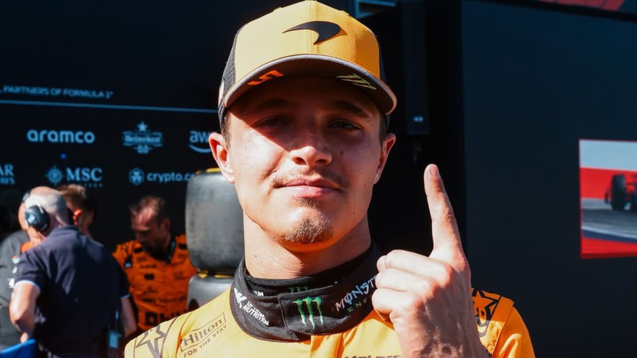 Lando Norris foi o vencedor do GP da Áustria I Reprodução/Instagram/@mclaren