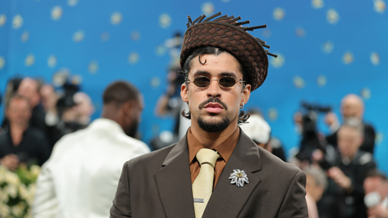 Bad Bunny comparece ao Met Gala 2025