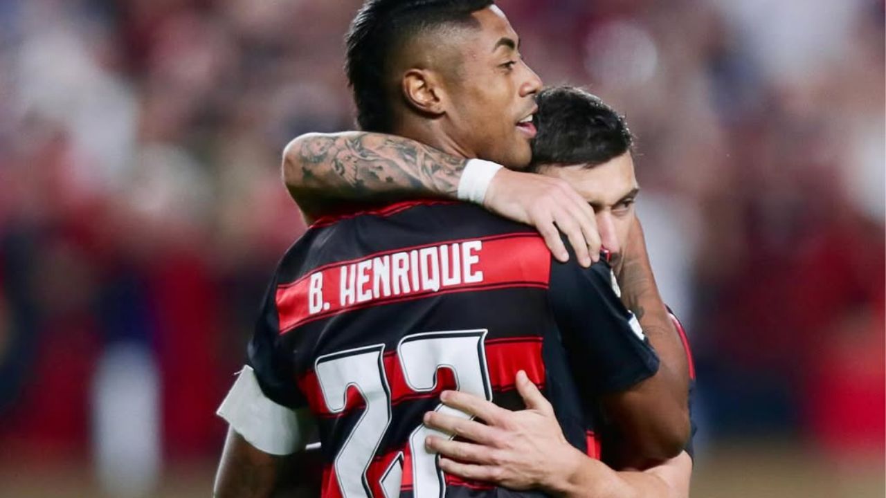 Bruno Henrique e Arrascaeta no Mundial de Clubes | Reprodução/Instagram/@flamengo