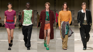 Julian Klausner eleva o casual e traz leveza ao formal em desfile da Dries Van Noten