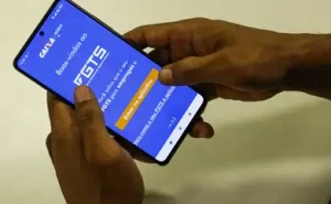 Aplicativo do FGTS no celular