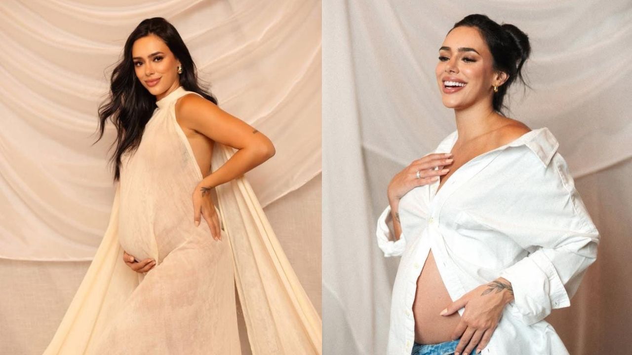 Bruna e Neymar mostram Mel em seu quarto com tema de flores e abelhinhas