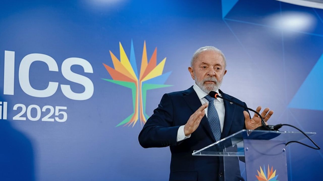 Lula se pronunciando no BRICS 2025 | Reprodução/Instagram/@lulaoficial