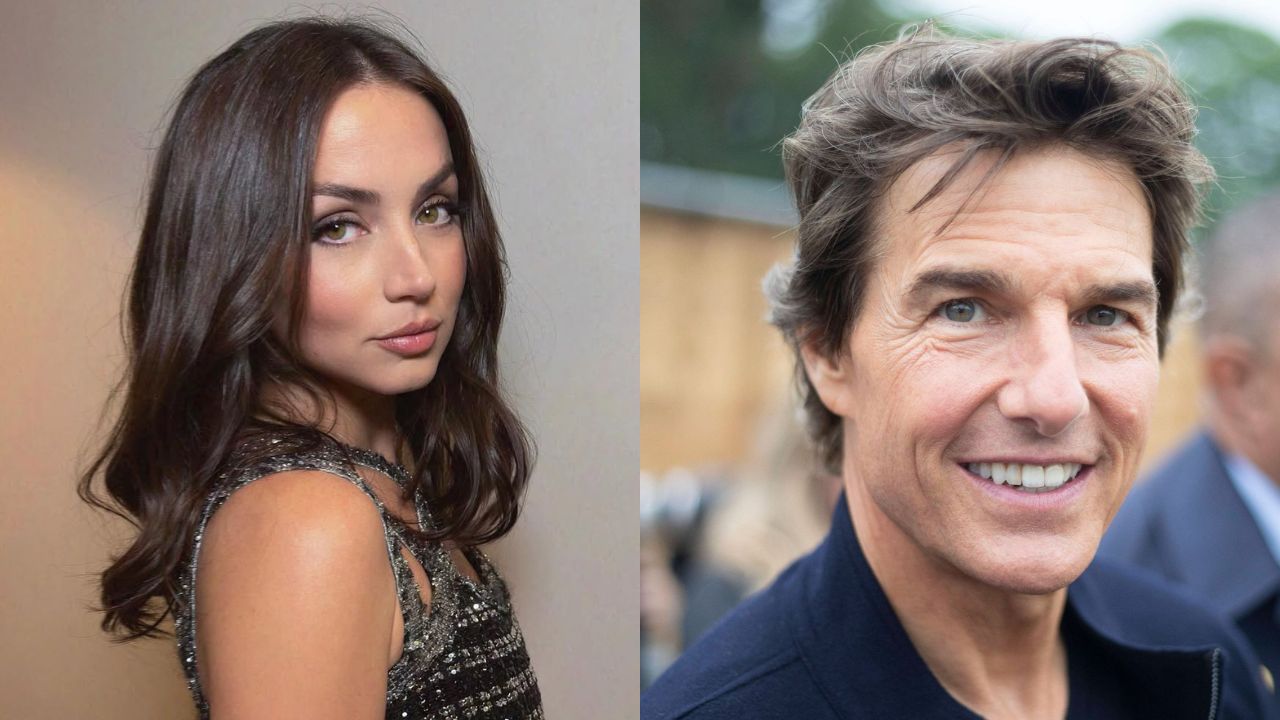 Ana de Armas e Tom Cruise | Reprodução/Instagram/@ana_d_armas/X/@movie_tv_scene
