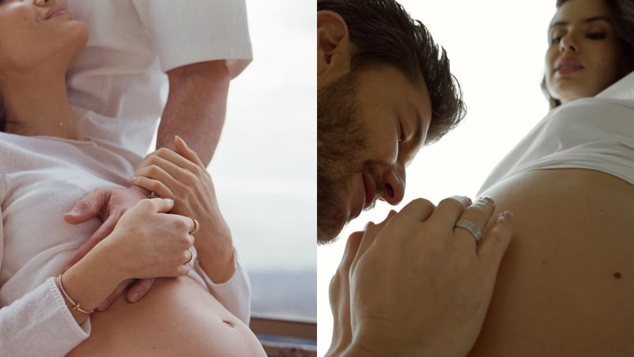 Camila Queiroz e Kleber Toledo anunciam gravidez | Reprodução/Instagram/@camilaqueiroz